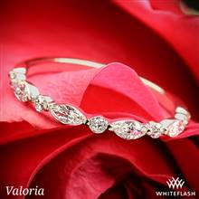0.45ctw 18k White Gold Valoria Round and Marquise Diamond Band | Whiteflash