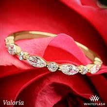 0.45ctw 18k Yellow Gold Valoria Round and Marquise Diamond Band | Whiteflash