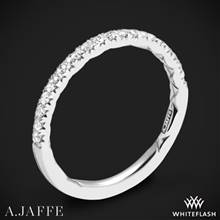 14k White Gold A. Jaffe MR2167Q Classics Diamond Wedding Ring | Whiteflash