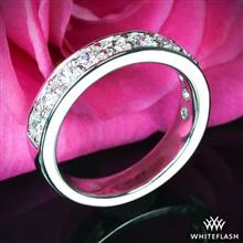 14k White Gold Valoria Bead-Set Lab Created Diamonds Right Hand Ring | Whiteflash
