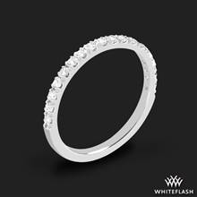 14k White Gold Valoria French-Set Diamond Wedding Ring 0.33ctw | Whiteflash