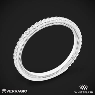 14k White Gold Verragio Tradition TR120W Diamond Wedding Ring
