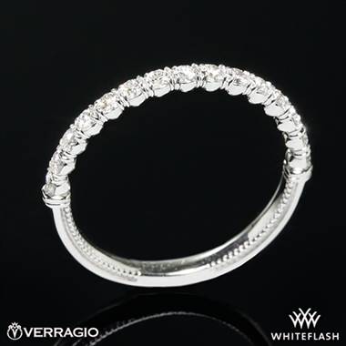 14k White Gold Verragio V-954-W1.8 Renaissance Diamond Wedding Ring