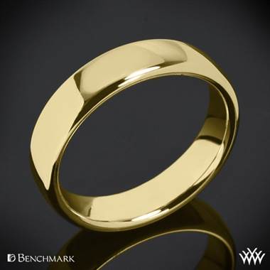 14k Yellow Gold 5.5mm Benchmark European Comfort Fit Wedding Ring