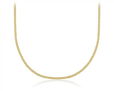 16" Cable Chain In 14k Yellow Gold (1.15mm)