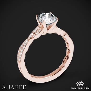 18k Rose Gold A. Jaffe ME2036Q Seasons of Love Diamond Engagement Ring
