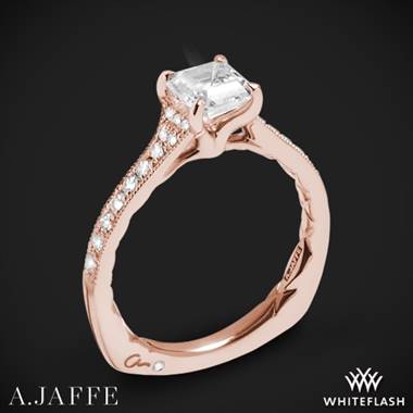 18k Rose Gold A. Jaffe MES753Q Seasons of Love Diamond Engagement Ring