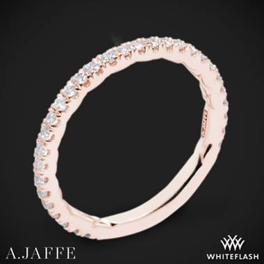 18k Rose Gold A. Jaffe MR2003QB Seasons of Love Diamond Wedding Ring