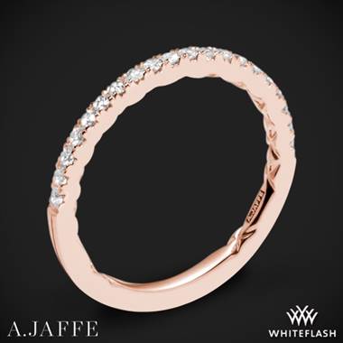 18k Rose Gold A. Jaffe MR2181Q Seasons of Love Diamond Wedding Ring