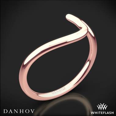 18k Rose Gold Danhov AB100 Abbraccio Classic Wedding Ring