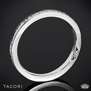 18k Rose Gold Tacori 2630BSMP Dantela Eternity Small Pave Diamond Wedding Ring