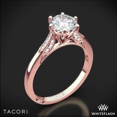 18k Rose Gold Tacori 2651RD Simply Tacori Diamond Engagement Ring