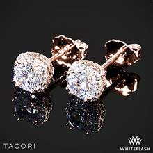 18k Rose Gold Tacori FE 643 5 Dantela Diamond Earrings to Hold 1ctw - Settings Only | Whiteflash
