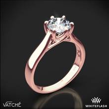 18k Rose Gold Vatche 119 Royal Crown Solitaire Engagement Ring | Whiteflash
