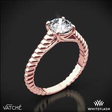 18k Rose Gold Vatche 1500 Splendor Solitaire Engagement Ring | Whiteflash