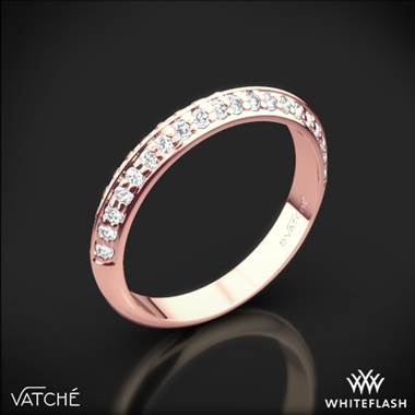 18k Rose Gold Vatche 193 Caroline Pave Diamond Wedding Ring