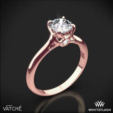 18k Rose Gold Vatche 194 Sisley Solitaire Engagement Ring