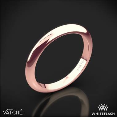 18k Rose Gold Vatche U-113 Knife-Edge Wedding Ring