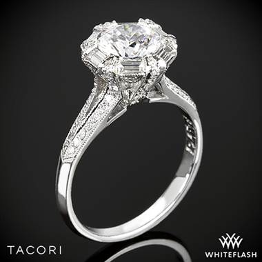 18k White Gold 2525RD 7 Simply Tacori Diamond Engagement Ring