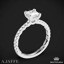 18k White Gold A. Jaffe ME2251Q Diamond Engagement Ring | Whiteflash