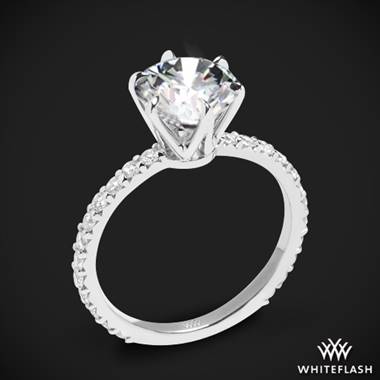 18k White Gold Cadence Diamond Engagement Ring