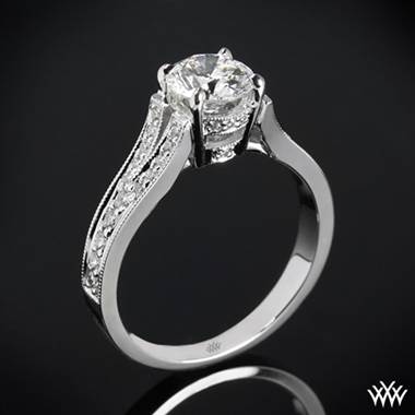 18k White Gold Divisi Diamond Engagement Ring