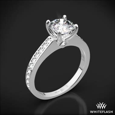 18k White Gold Scarlet Diamond Engagement Ring