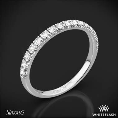 18k White Gold Simon G. MR1811 Passion Diamond Wedding Ring