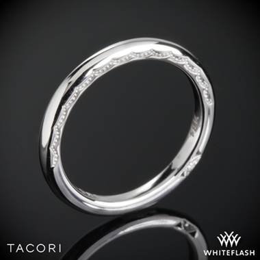18k White Gold Tacori 300-2 Starlit Wedding Ring