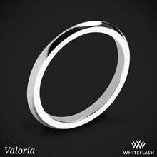 18k White Gold Valoria Petite Matching Wedding Ring | Whiteflash