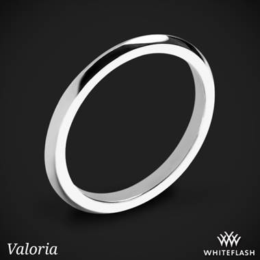 18k White Gold Valoria Petite Matching Wedding Ring