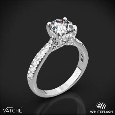 18k White Gold Vatche 1026 Jennifer Diamond Engagement Ring