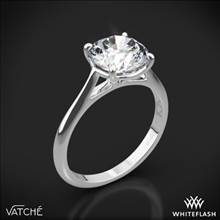 18k White Gold Vatche 1508 Venus Solitaire Engagement Ring | Whiteflash