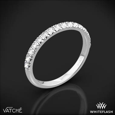 18k White Gold Vatche 1533 Charis Pave Diamond Wedding Ring