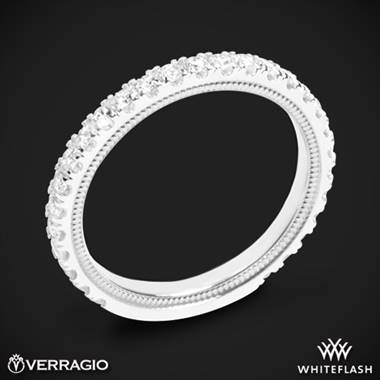 18k White Gold Verragio Tradition TR180W Diamond Wedding Ring