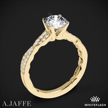 18k Yellow Gold A. Jaffe ME2036Q Seasons of Love Diamond Engagement Ring