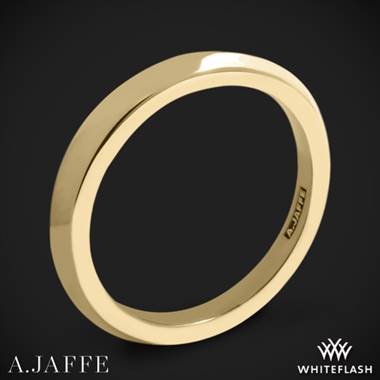 18k Yellow Gold A. Jaffe MR1560 Classics Wedding Ring