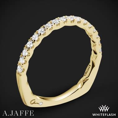 18k Yellow Gold A. Jaffe MRS755Q Seasons of Love Diamond Wedding Ring