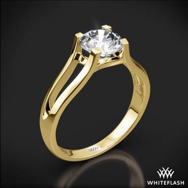 18k Yellow Gold Katie Solitaire Engagement Ring