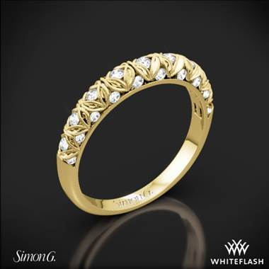 18k Yellow Gold Simon G. LP1582-B Duchess Diamond Wedding Ring