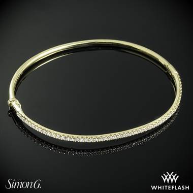 18k Yellow Gold Simon G. MB1432-Y Diamond Bangle