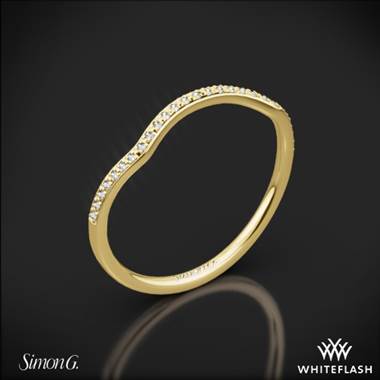 18k Yellow Gold Simon G. MR1394 Fabled Diamond Wedding Ring