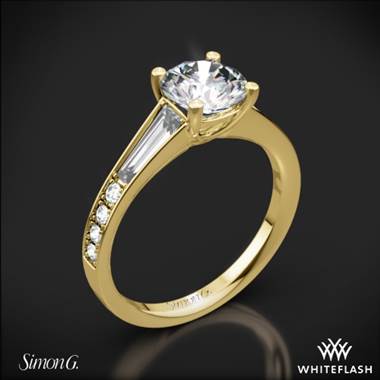 18k Yellow Gold Simon G. MR2220 Duchess Diamond Engagement Ring