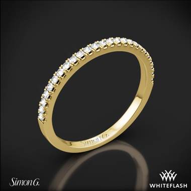18k Yellow Gold Simon G. MR2459 Passion Diamond Wedding Ring