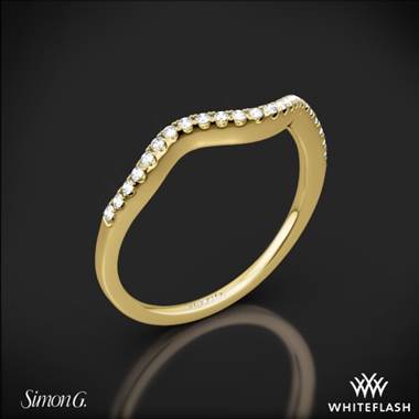 18k Yellow Gold Simon G. MR2549 Fabled Diamond Wedding Ring