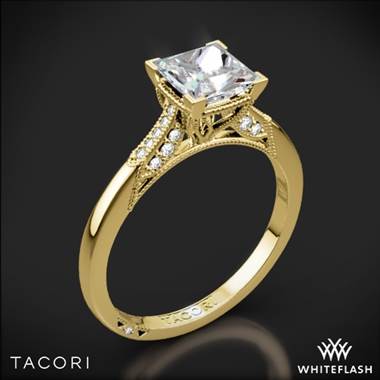 18k Yellow Gold Tacori 2651PR Simply Tacori Diamond Engagement Ring