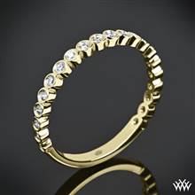 18k Yellow Gold Valoria Jazz Bezel Diamond Ring | Whiteflash