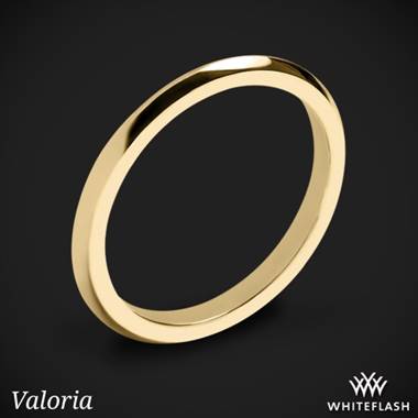 18k Yellow Gold Valoria Petite Matching Wedding Ring
