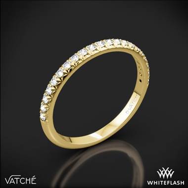 18k Yellow Gold Vatche 1541 Serenity Diamond Wedding Ring