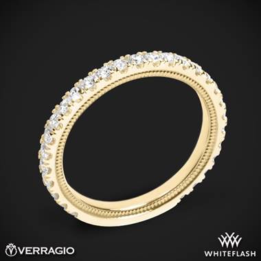 18k Yellow Gold Verragio Tradition TR180W Diamond Wedding Ring